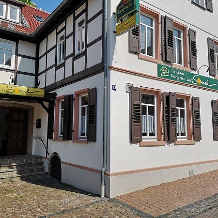 Zur Sonne Hotel Alsbach-Hahnlein ภายนอก รูปภาพ